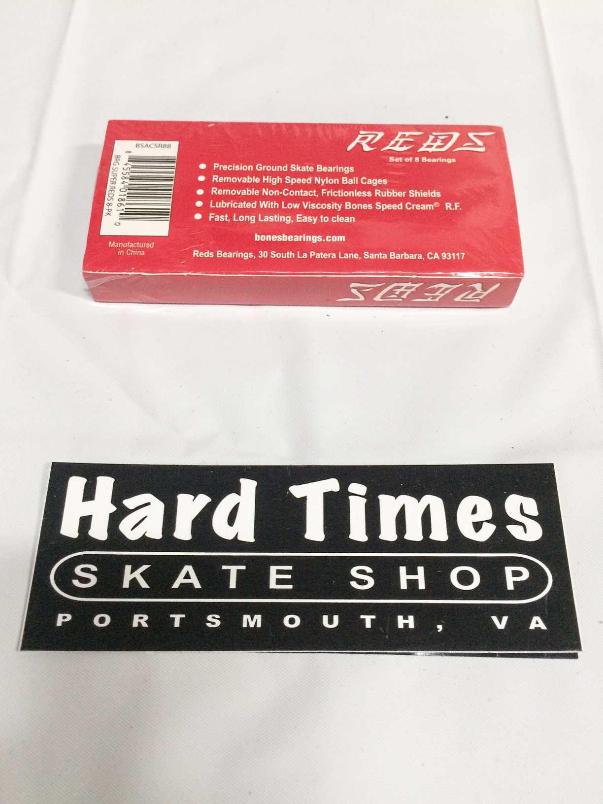 Bones Super Reds Single Set