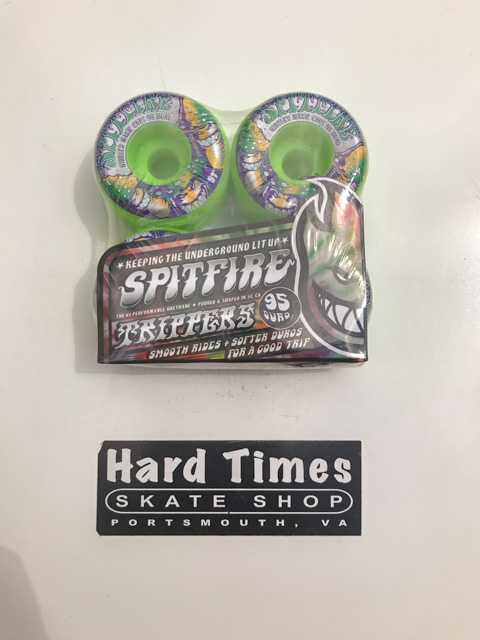 Spitfire Trippers 95DU Green – HardTimes Skate