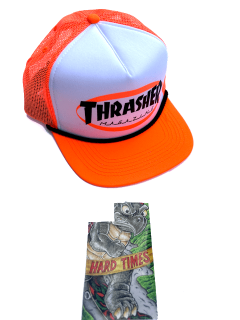 Thrasher Eclipse Mag Logo Trucker Rope Hat