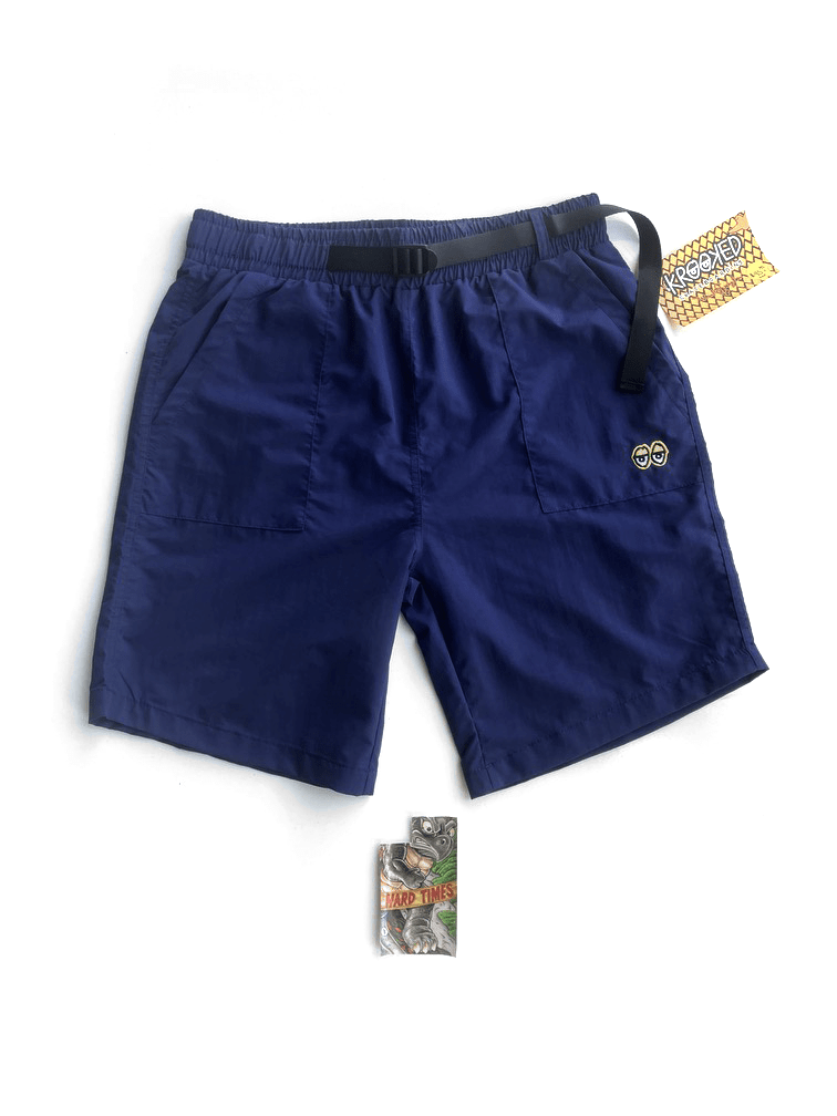 Krooked Eyes Nylon Shorts