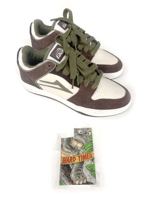 Lakai Telford Low Pic 2 Lakai Telford Chestnut Suede Birch Brown