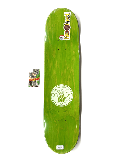 Krooked Skateboards x Quartersnacks Get High