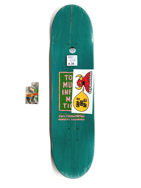 Toy Machine Jeremy Leabres Too Much