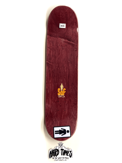 Girl Skateboard Geering Skull of Fame